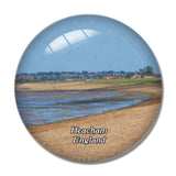 Heacham South Beach UK England 3D Fridge Magnet Crystal Glass