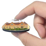 Henley-on-Thames Grey's Court UK England 3D Fridge Magnet Crystal Glass