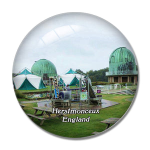 Herstmonceux The Observatory Science Centre UK England 3D Fridge Magnet Crystal Glass