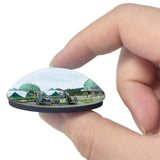 Herstmonceux The Observatory Science Centre UK England 3D Fridge Magnet Crystal Glass