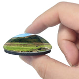 Hexham Vindolanda UK England 3D Fridge Magnet Crystal Glass