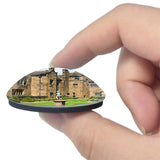 Hoghton Tower UK England 3D Fridge Magnet Crystal Glass