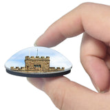 Hoghton Tower UK England 3D Fridge Magnet Crystal Glass