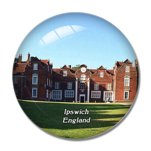 Ipswich Christchurch Park UK England 3D Fridge Magnet Crystal Glass