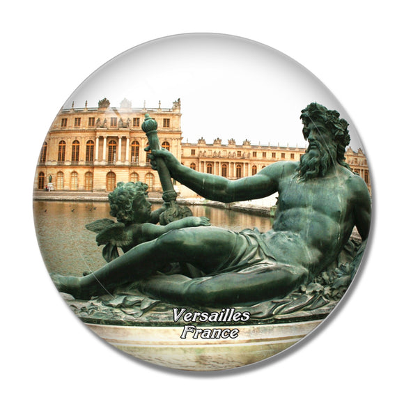 France Palace of Versailles 3D Fridge Magnet Crystal Glass