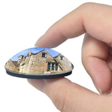 Kelmscott Manor UK England 3D Fridge Magnet Crystal Glass