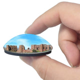 Kenilworth Castle UK England 3D Fridge Magnet Crystal Glass