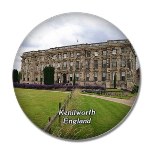 Kenilworth Stoneleigh Abbey UK England 3D Fridge Magnet Crystal Glass