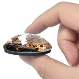 3D-магнит на холодильник из хрустального стекла, железная дорога долины Северн в Киддерминстере, Великобритания, Англия