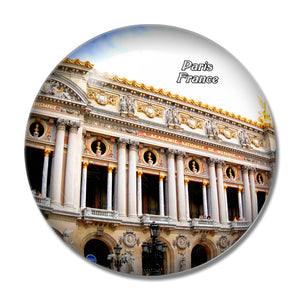 France Paris Opera 3D Fridge Magnet Crystal Glass