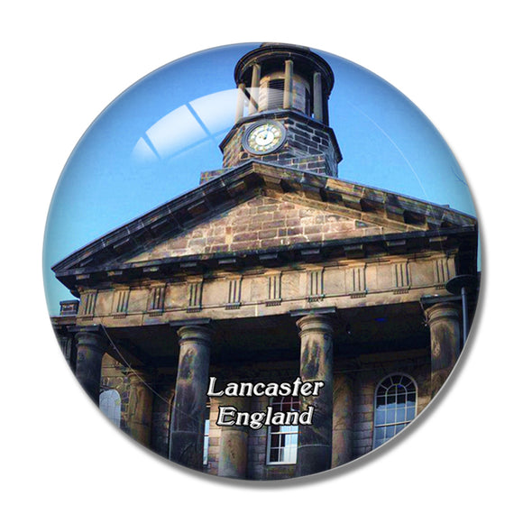 Lancaster City Museum UK England 3D Fridge Magnet Crystal Glass