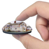 Lapworth Baddesley Clinton UK England 3D Fridge Magnet Crystal Glass