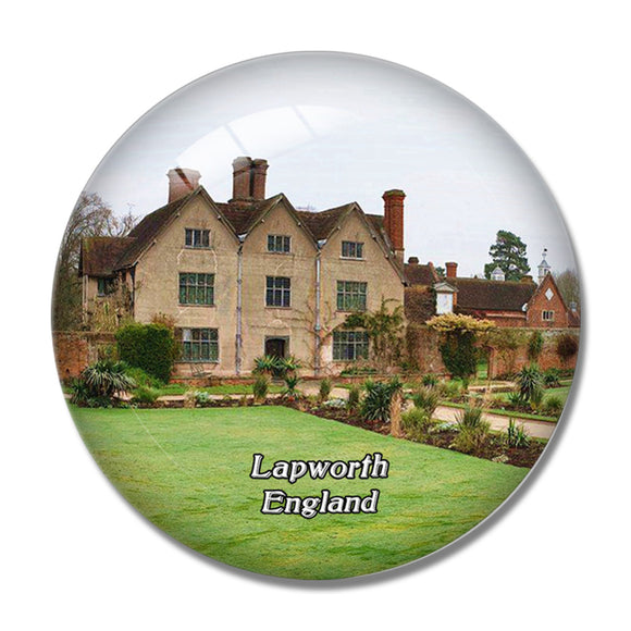 Lapworth Packwood House UK England 3D Fridge Magnet Crystal Glass