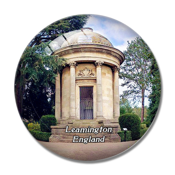 Leamington Spa Jephson Gardens UK England 3D Fridge Magnet Crystal Glass