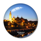 France Perigueux 3D Fridge Magnet Crystal Glass