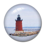 Lewes Cape Henlopen State Park UK England 3D Fridge Magnet Crystal Glass