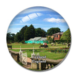 Leyland Worden Park UK England 3D Fridge Magnet Crystal Glass