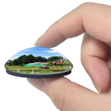 Leyland Worden Park UK England 3D Fridge Magnet Crystal Glass