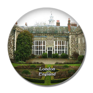 London Bexley Hall Place and Gardens UK England 3D Fridge Magnet Crystal Glass