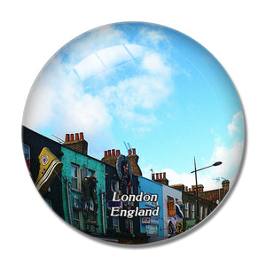 London Camden Market UK England 3D Fridge Magnet Crystal Glass