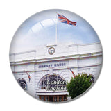 London Croydon Airport Visitor Centre UK England 3D Fridge Magnet Crystal Glass