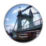 London Hammersmith and Fulham Bridge UK England 3D Fridge Magnet Crystal Glass