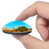 London Richmond Park UK England 3D Fridge Magnet Crystal Glass