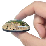 Ludlow Castle UK England 3D Fridge Magnet Crystal Glass