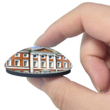 Магнит на холодильник 3D из хрустального стекла в здании Lytham St Anne's Lytham Hall, Великобритания, Англия