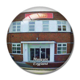 Margate The Hornby Visitor Centre UK England 3D Fridge Magnet Crystal Glass