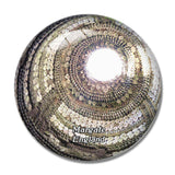 Margate The Shell Grotto UK England 3D Fridge Magnet Crystal Glass