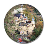 Matlock Bath Gulliver's Kingdom UK England 3D Fridge Magnet Crystal Glass
