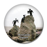 Morecambe The Stone Jetty UK England 3D Fridge Magnet Crystal Glass