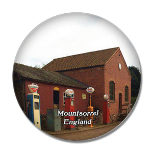 Mountsorrel Stonehurst Family Farm and Museum UK England 3D Fridge Magnet Crystal Glass