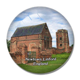 Newtown Lin Bradgate Park UK England 3D Fridge Magnet Crystal Glass