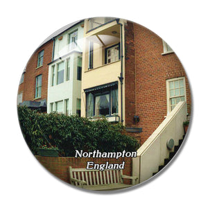 Northampton 78 Derngate UK England 3D Fridge Magnet Crystal Glass