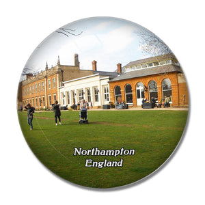 Northampton Delapre Abbey UK England 3D Fridge Magnet Crystal Glass