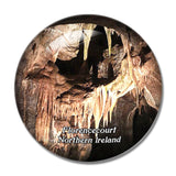 Northern Ireland  Florencecourt Marble Arch Caves UK England 3D Fridge Magnet Crystal Glass