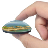 Northern Ireland Ballintoy Harbour UK England 3D Fridge Magnet Crystal Glass