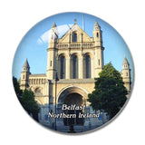 Northern Ireland Belfast Cathedral Quarter UK England 3D Fridge Magnet Crystal Glass