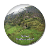 Northern Ireland Belfast Cave Hill Country Park UK England 3D Fridge Magnet Crystal Glass