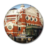 Northern Ireland Belfast Grand Opera House UK England 3D Fridge Magnet Crystal Glass