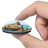 France Rock of the Virgin Biarritz 3D Fridge Magnet Crystal Glass