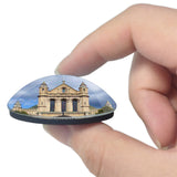 Northern Ireland Belfast The Cathedral Church of St. Anne UK England 3D Fridge Magnet Crystal Glass