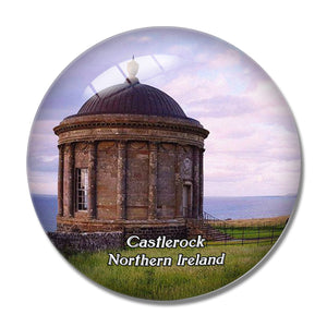 Northern Ireland Castlerock Downhill Demesne & Hezlett House UK England 3D Fridge Magnet Crystal Glass