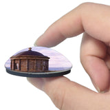 Northern Ireland Castlerock Downhill Demesne & Hezlett House UK England 3D Fridge Magnet Crystal Glass