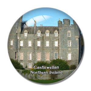 Northern Ireland Castlewellan Forest Park UK England 3D Fridge Magnet Crystal Glass