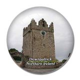 Northern Ireland Downpatrick Castle Ward UK England 3D Fridge Magnet Crystal Glass