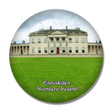 Northern Ireland Enniskillen Castle Coole UK England 3D Fridge Magnet Crystal Glass