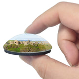 Northern Ireland Portrush Dunluce Castle UK England 3D Fridge Magnet Crystal Glass